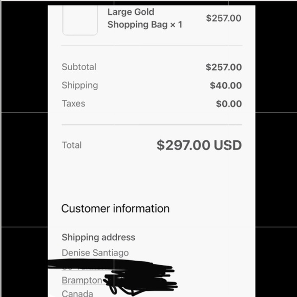 Telfar Large Shopping Tote - Gold - Picture 4 of 4